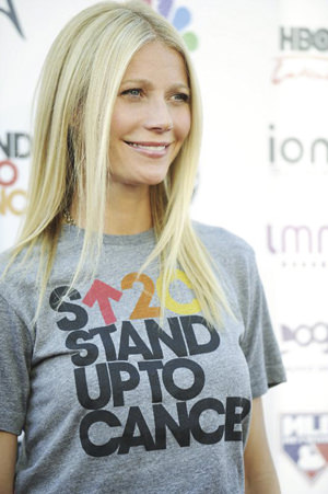 Stand Up To Cancer Gwyneth Paltrow