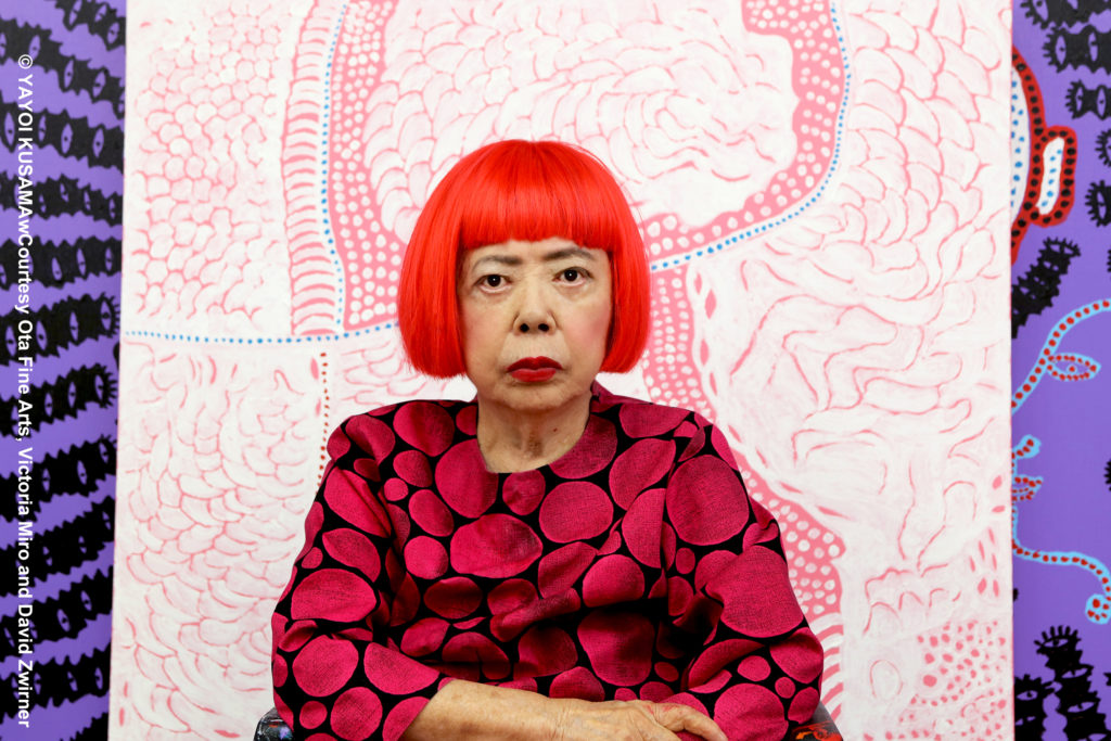 草間彌生さん、再びNYで個展 11月9日〜12月14日、新作も設置