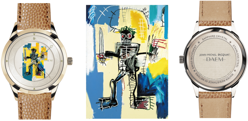 ブルックリン発 時計ブランド Daem がバスキアとコラボ ニューヨークビズ