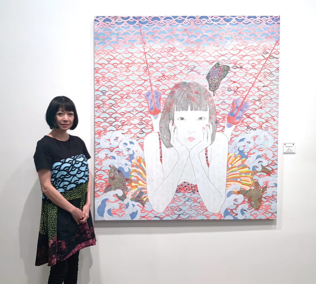 KAORUKOさん個展「Animism」、NYで開催中 日本人以外にも多くの来場