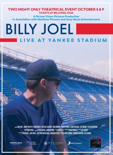 コンサートフィルム『ビリー・ジョエル：ライヴ・アット・ヤンキー・スタジアム』のポスター