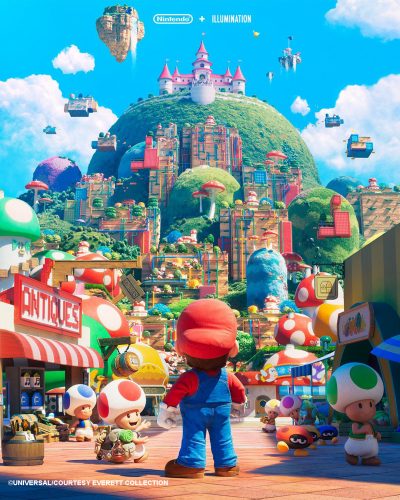 「The Super Mario Bros. Movie」のポスタービジュアル ©UNIVERSAL/COURTESY EVERETT COLLECTION