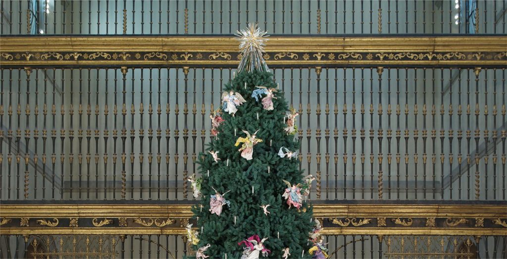 2022年のクリスマスツリー（公式サイトから）