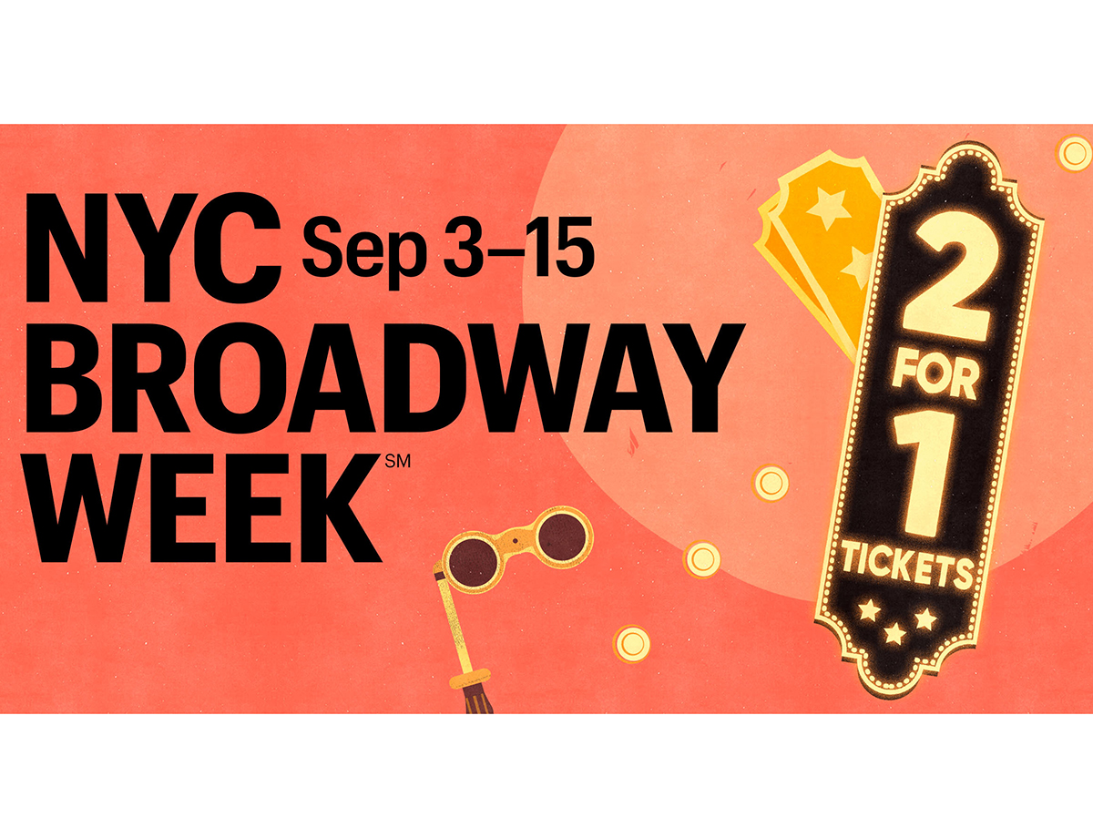 9月3日〜15日】チケット1枚購入で2枚チケット獲得できるNYC