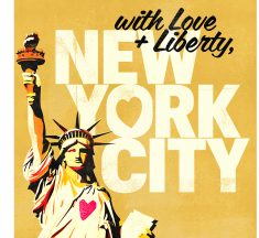 NY市観光会議局、新グローバル観光キャンペーン「WITH LOVE + LIBERTY, NEW YORK CITY」スタート!!!