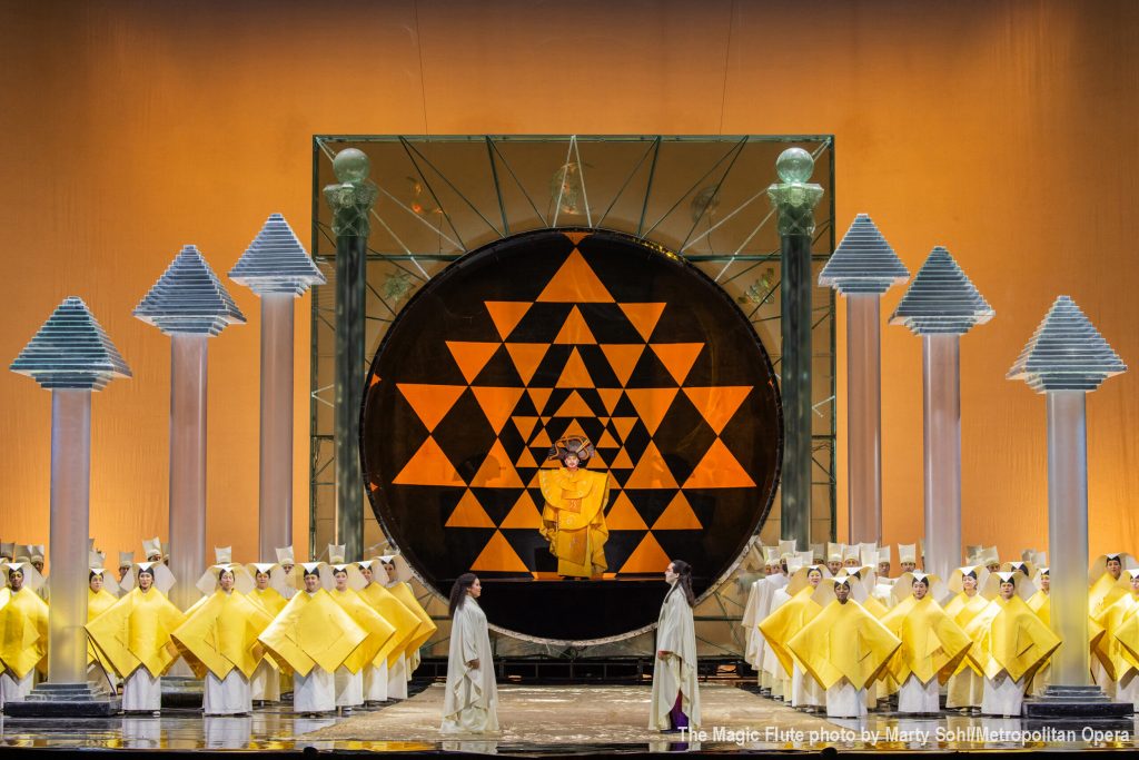 The Magic Flute photo by Marty Sohl/Metropolitan Opera