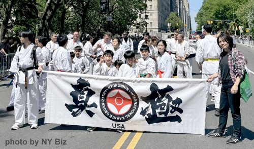 「国際空手道連盟 極真会館」(photo by NY Biz)
