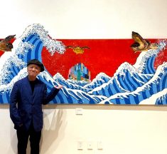 画家・TAKEさん、今はまだ夢の途中　この個展が世界に進出するきっかけに