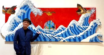 画家・TAKEさん、今はまだ夢の途中 この個展が世界に進出するきっかけに