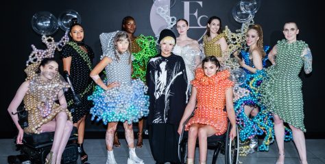 バルーンアーティスト・神宮エミ、NYファッションウイークでコレクション「DIVERSITY」を発表