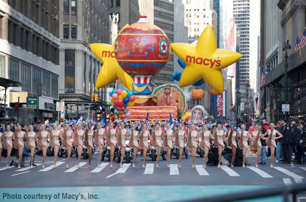 Macy's Thanksgiving Day Parade Photo courtesy of Macy’s, Inc.