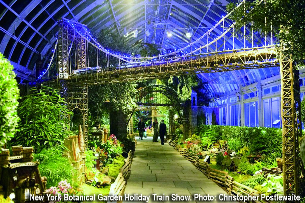 Holiday Train Show New York Botanical Garden Holiday Train Show. Photo: Christopher Postlewaite