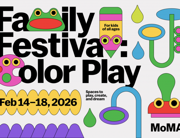 【2月14日~18日】MoMAファミリーフェスティバル2026 子供たちのための真冬の芸術冒険