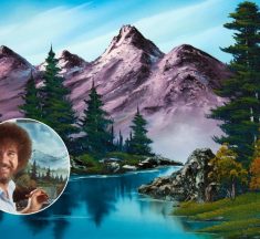 Bob Ross原画を無料公開　NYで初展示、5日間限定