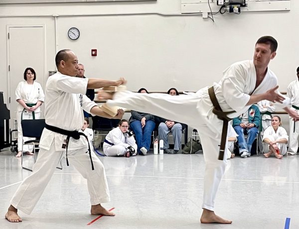 極真空手ＮＹ支部　春の合同稽古と交流試合で成果を披露