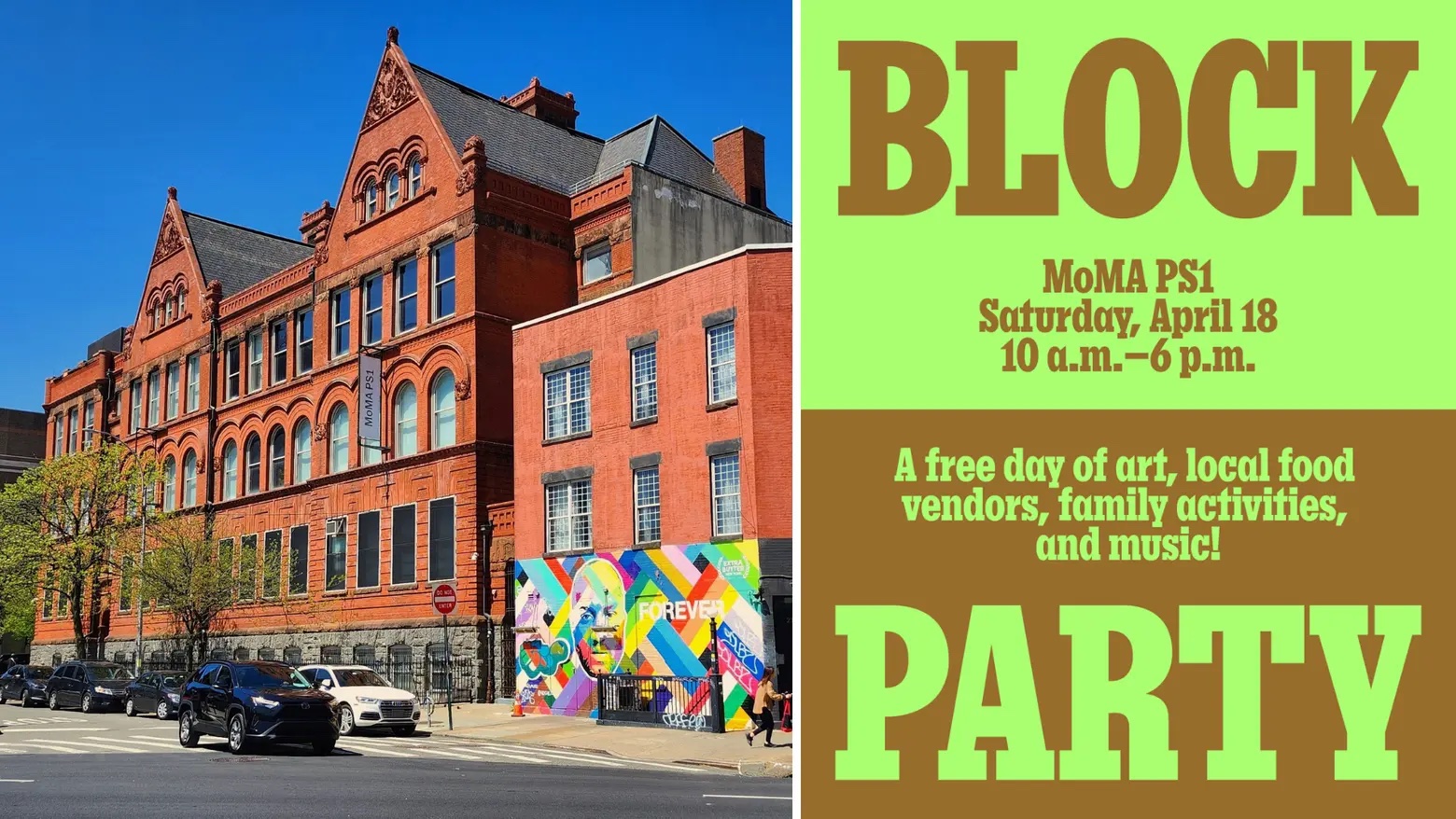 NYで今行くべき】MoMA PS1が50周年！ 無料ブロックパーティーほか春 