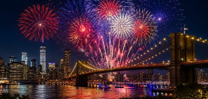 アメリカ建国250周年を祝う特別花火 - ニューヨークビズ！